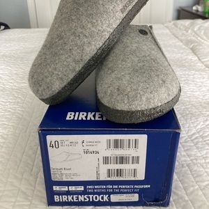 NWT Birkenstock Zermatt Rivet UK40 US9 Narrow